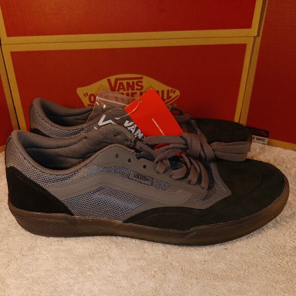 Vans Men’s 6.5/Women’s 8 Ave Pro Anthony Van Engelen Black/Pewter VN0A4BT7HR0 - Picture 1 of 12